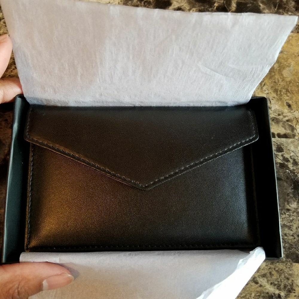 Bloomingdales mini clutch/ Card Purse